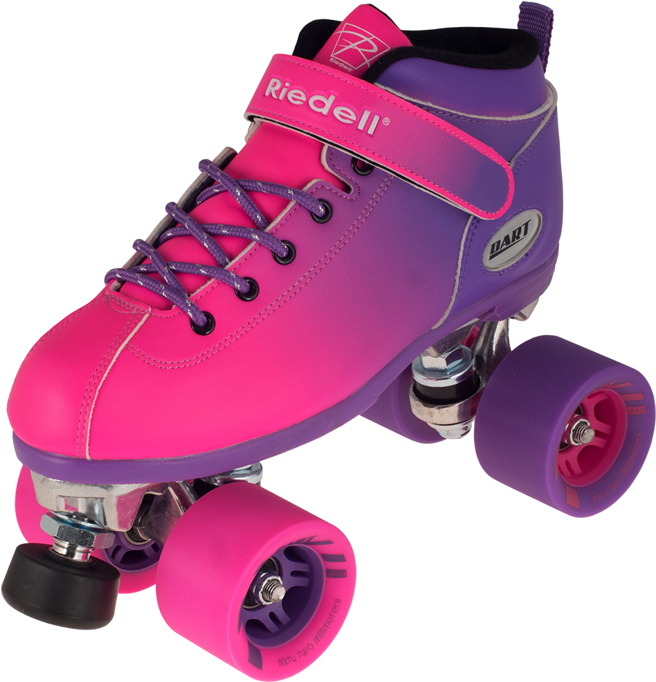 Colorful Quad Roller Skate