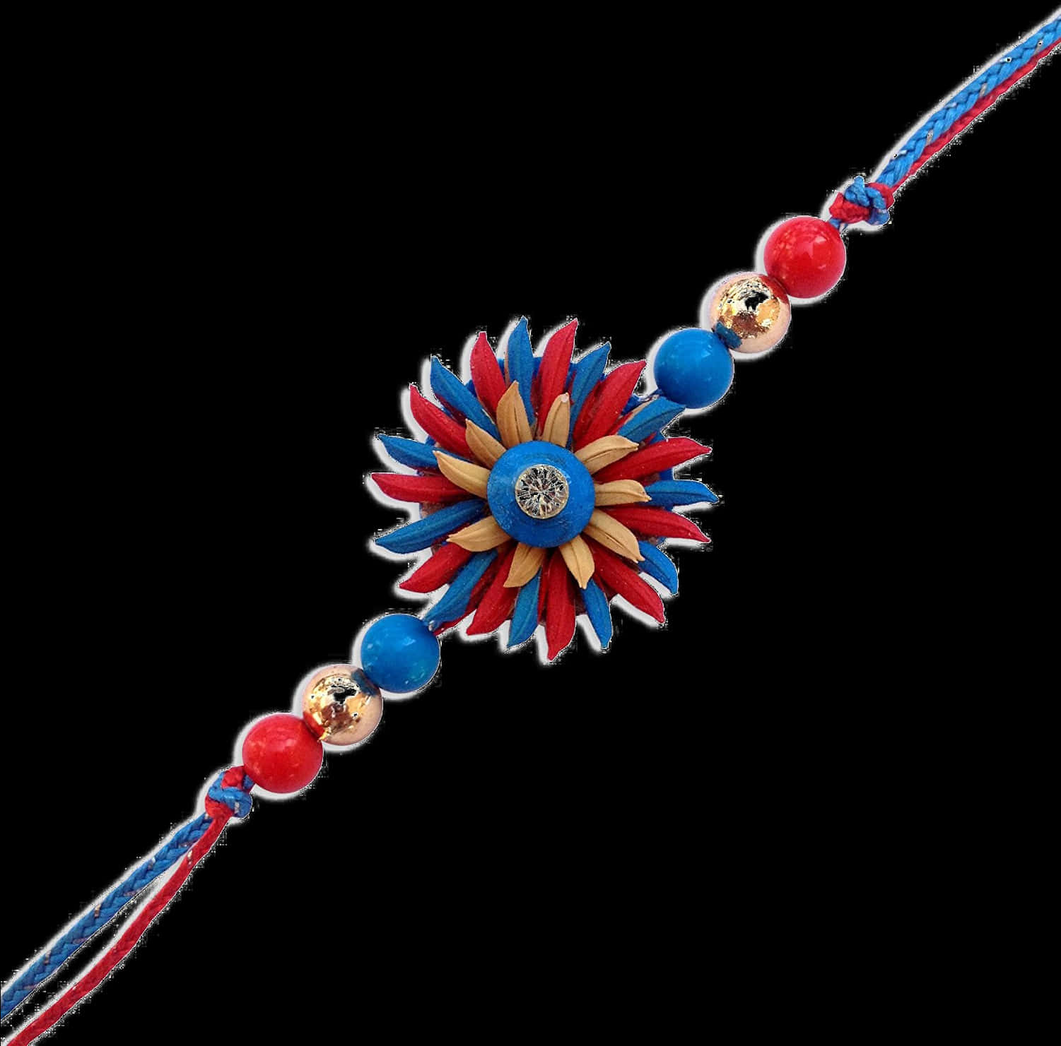 Colorful Rakhi Bracelet Design