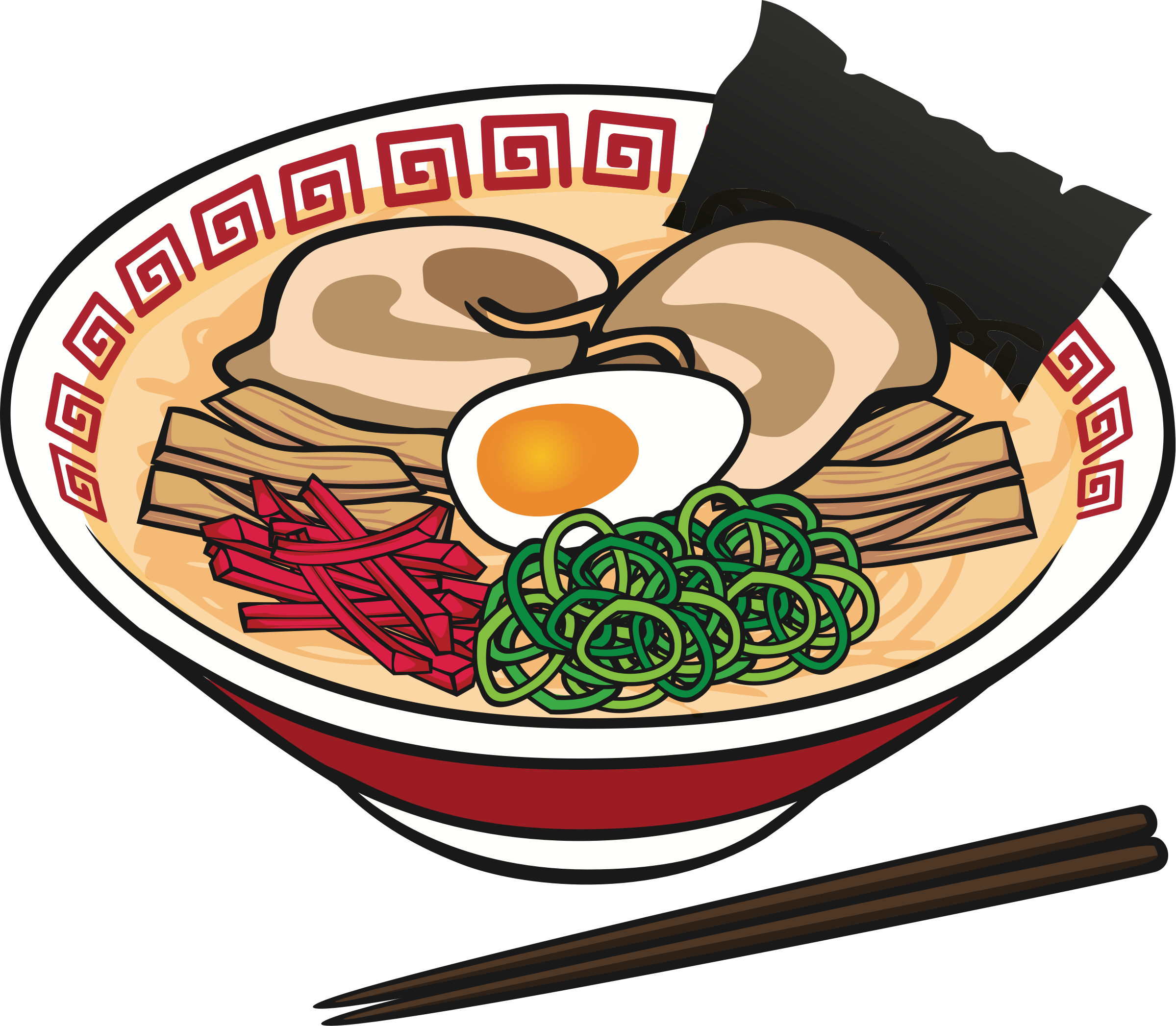 Big Image - Clipart Ramen PNG image with a transparent background, free high-resolution download