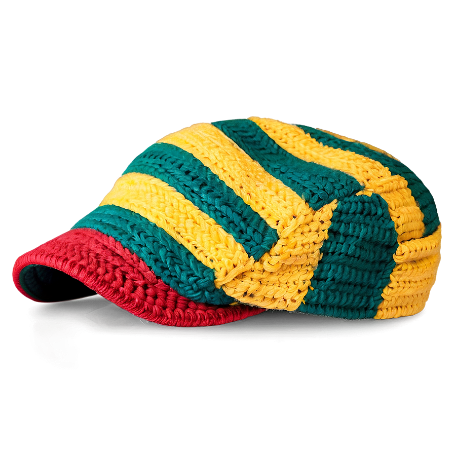 Colorful Rasta Cap Png Wpx17