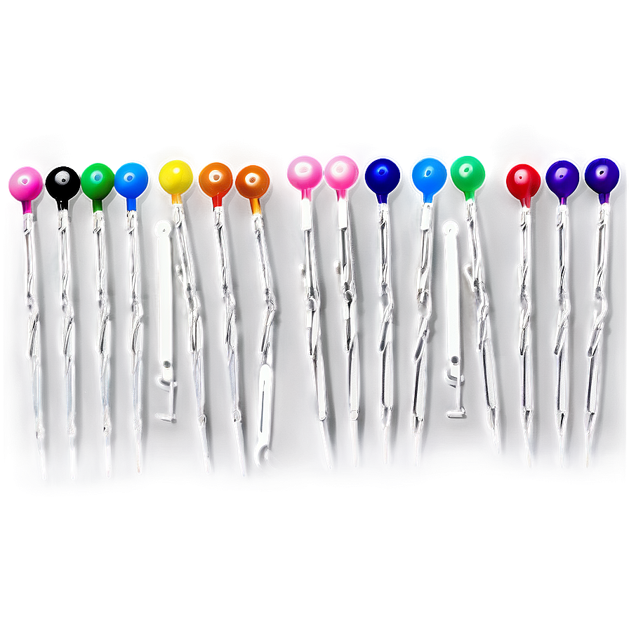 Colorful Sewing Pins Png 97