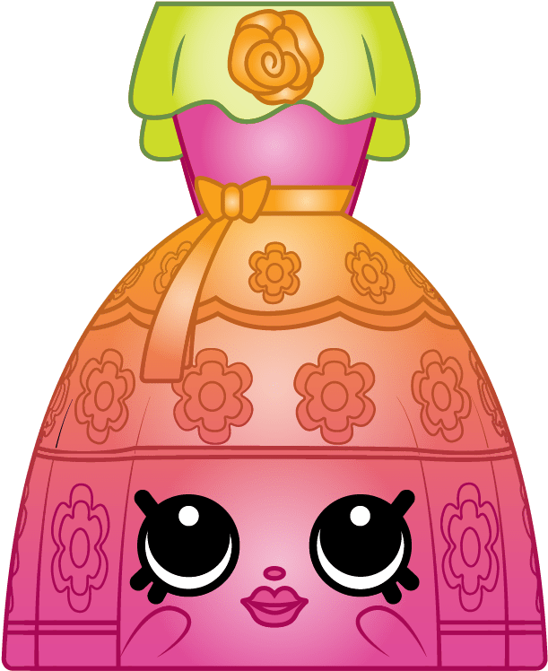 Colorful Shopkins Character