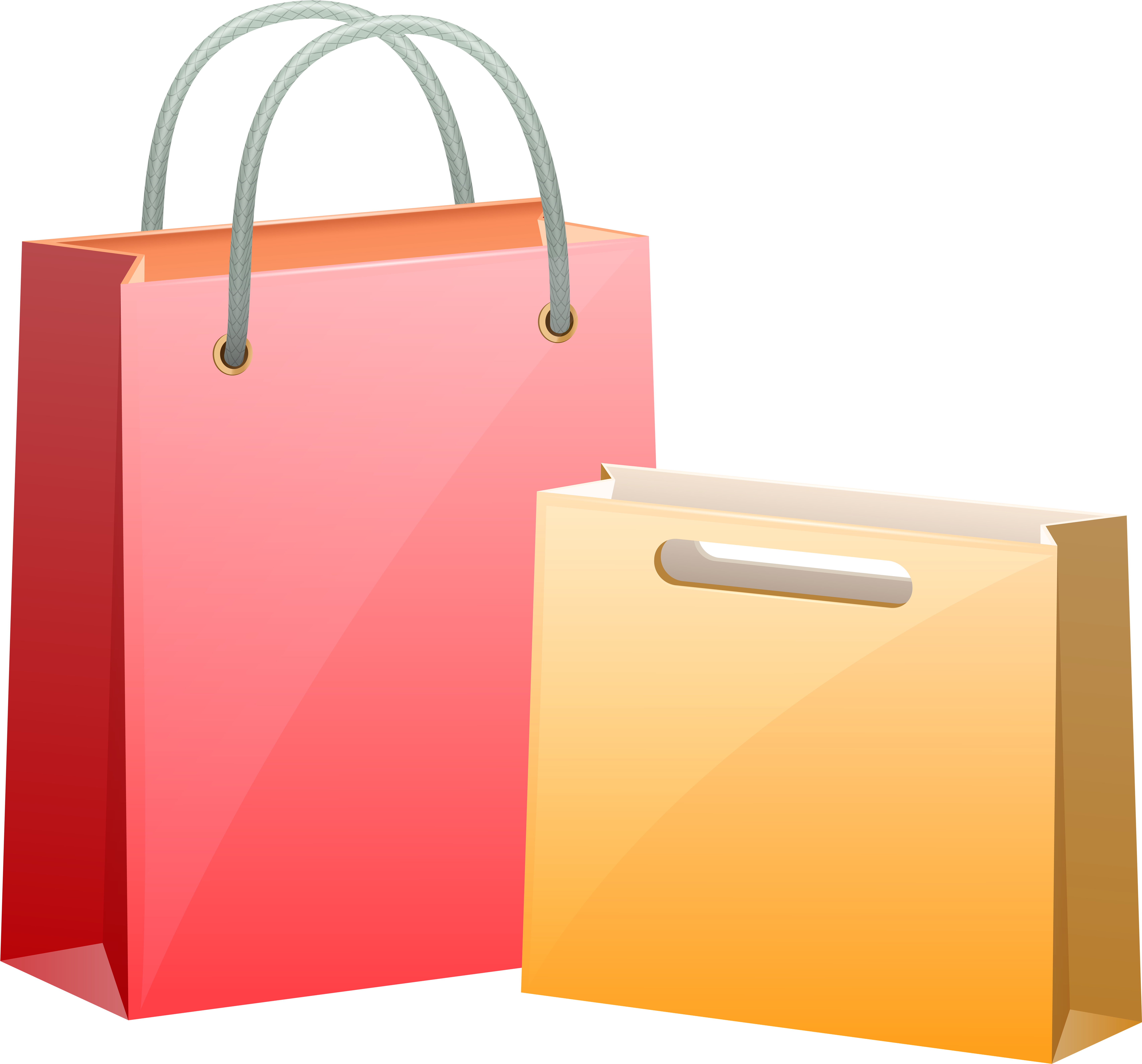 Gift Bags Png Clip Art - Shopping Bags Transparent Background, Png Download PNG image with a transparent background, free high-resolution download