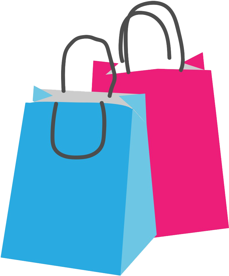 Colorful Shopping Bags Illustration