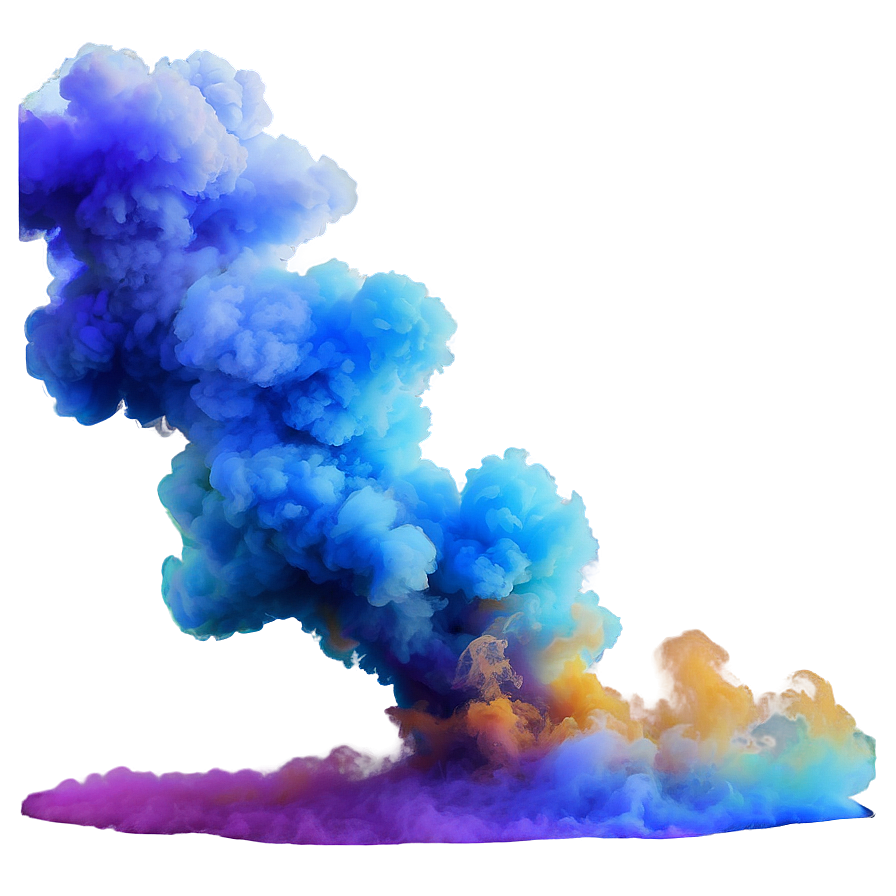 Colorful Smoke Cloud Texture Png Siq53