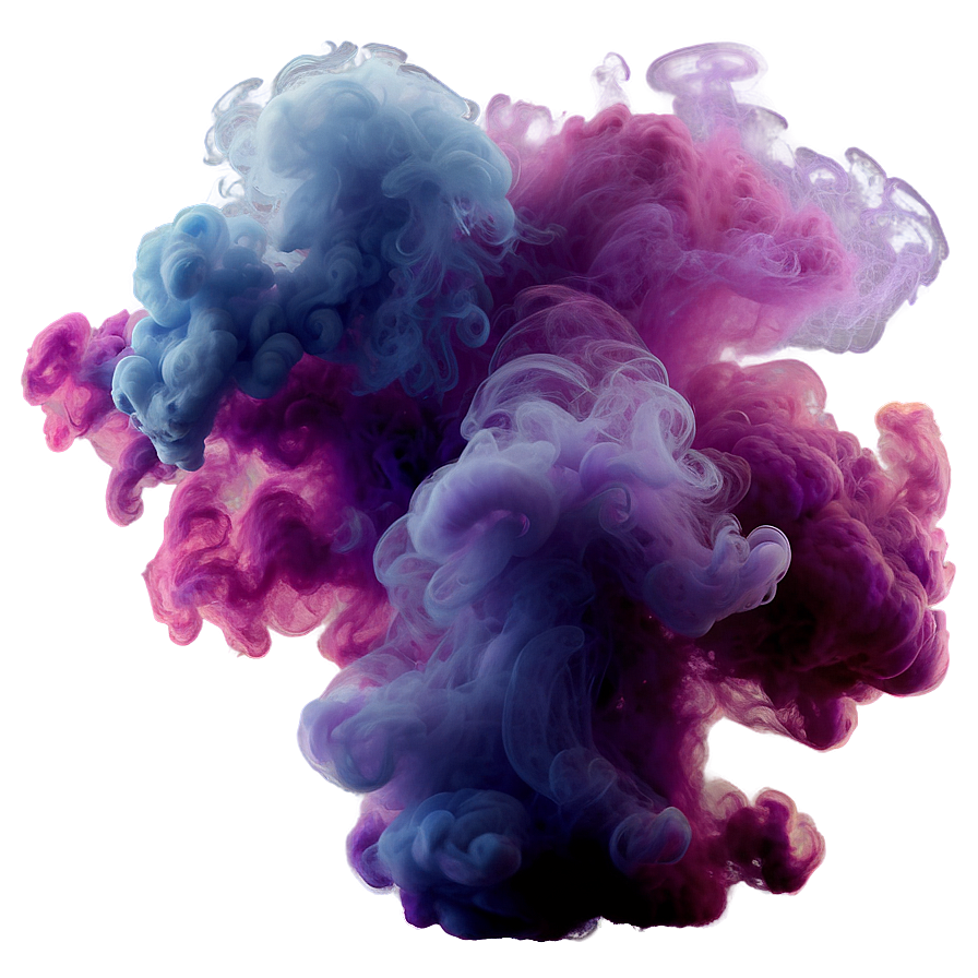 Colorful Smoke Effect Art Png Pig99