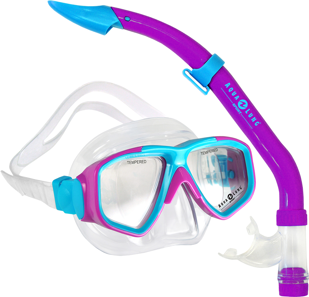 Colorful Snorkeling Gear