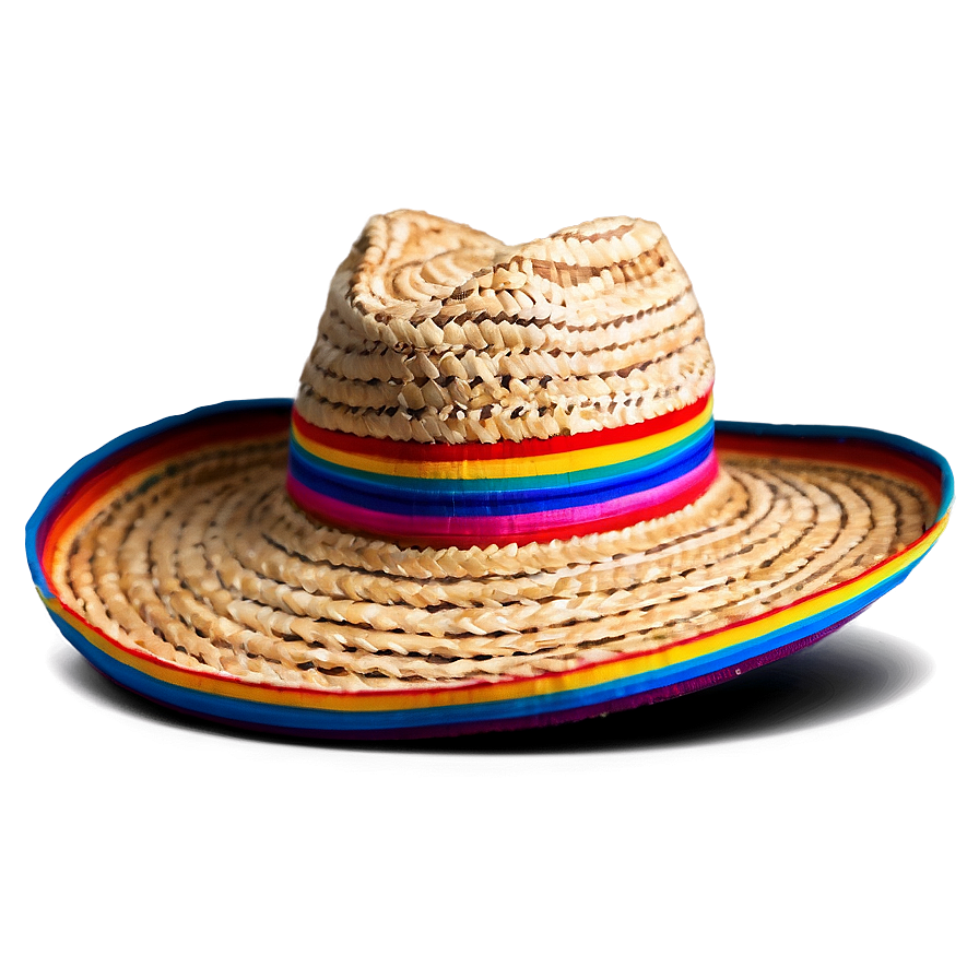 Colorful Sombrero Hat Png 06272024