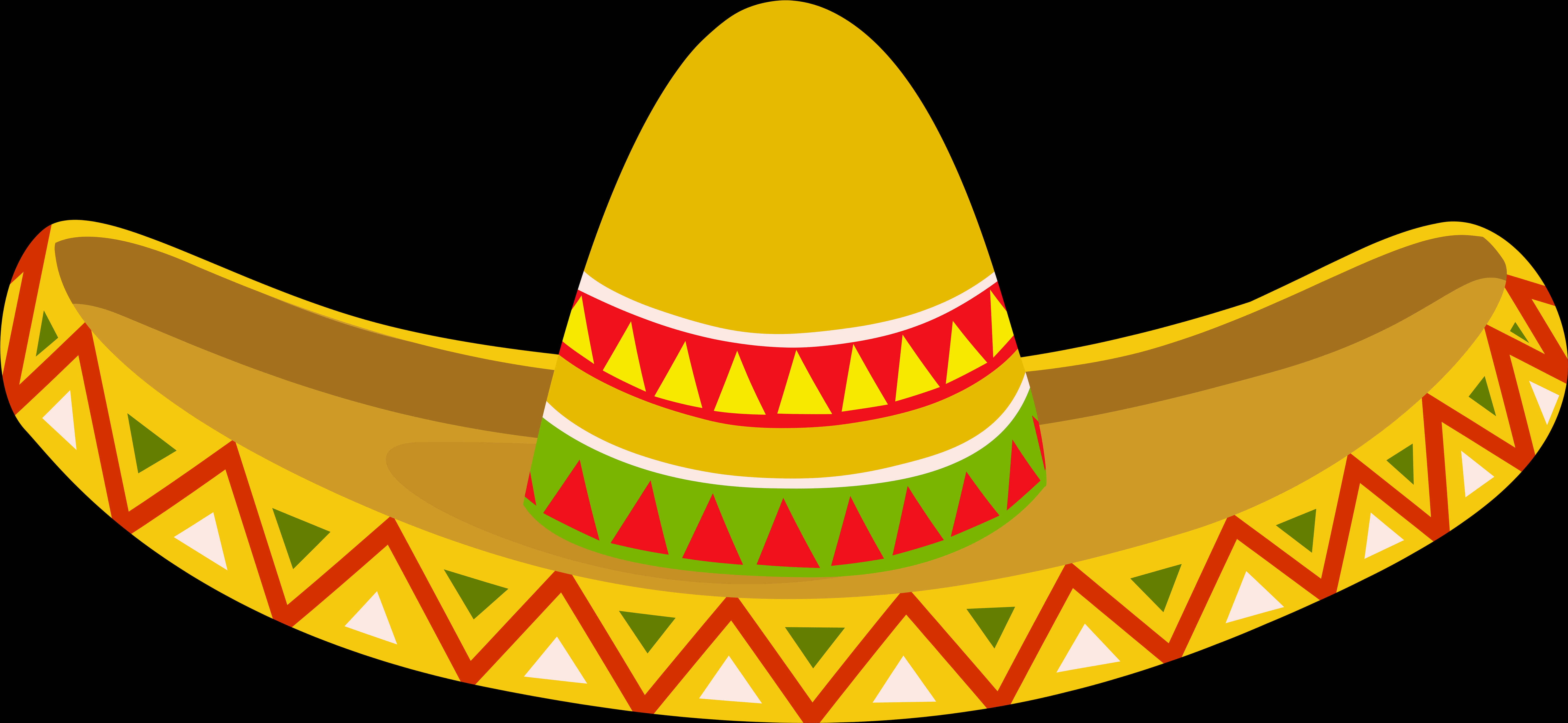 Colorful Sombrero Vector Illustration