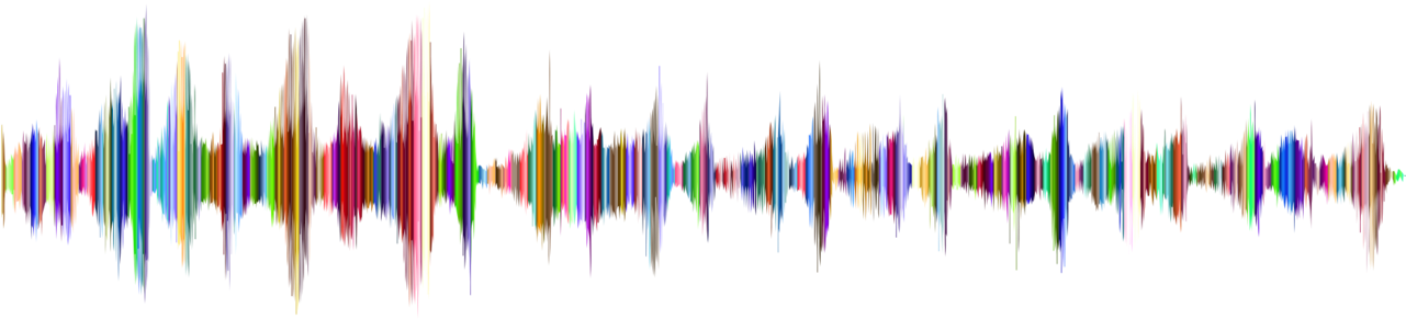 Colorful Soundwave Visualization