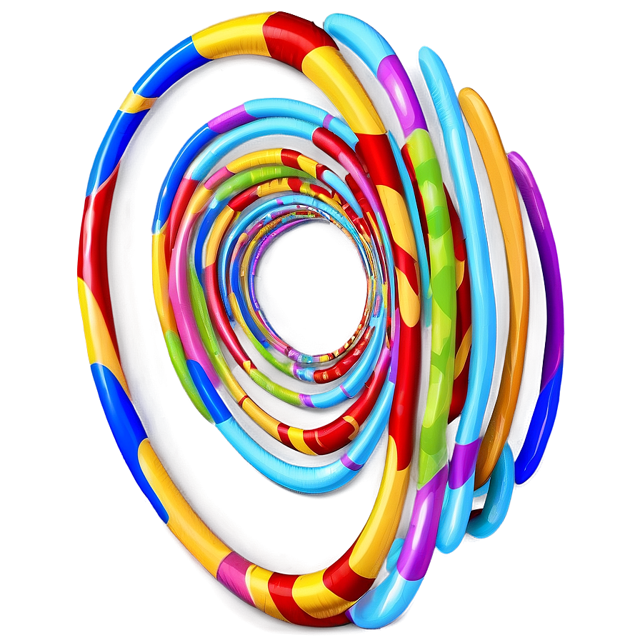 Colorful Spiral Drawing Png 05232024