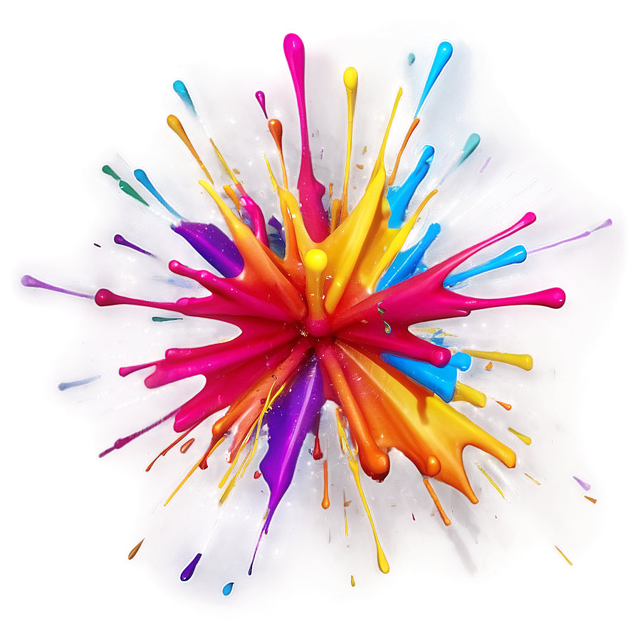 Colorful Splash Png Mfe47