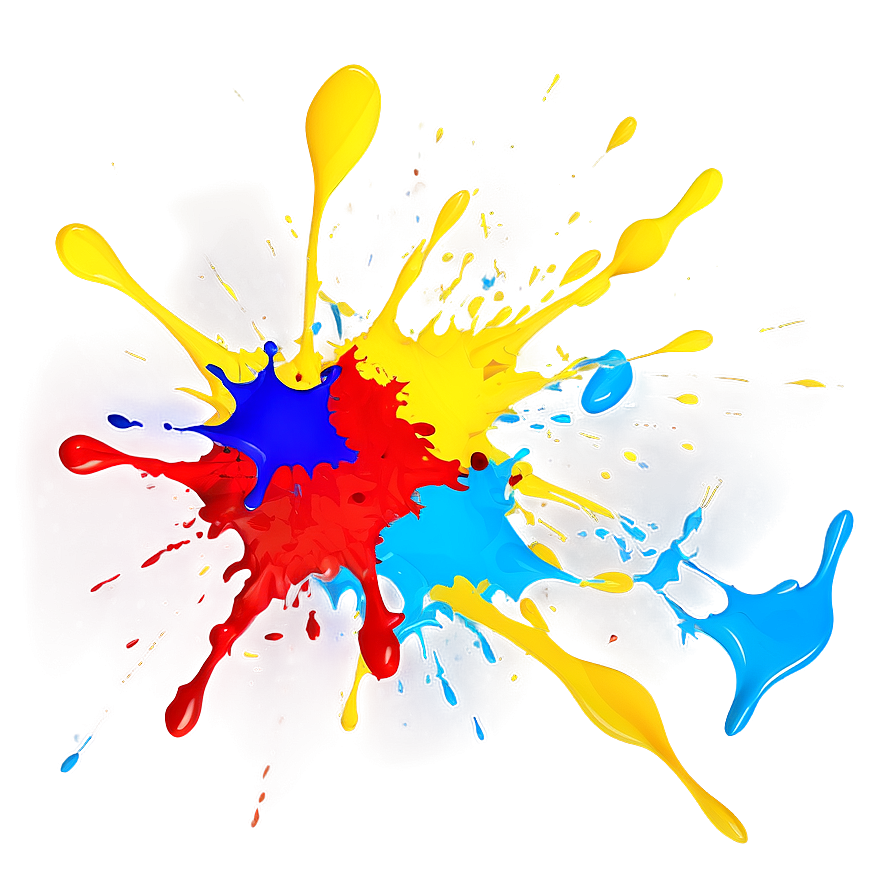 Colorful Splat Png Csn