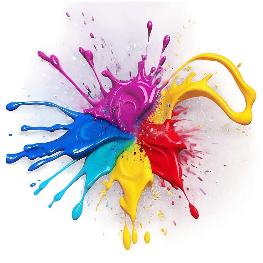 Colorful Spray Paint PNG 27 PNG with transparent background