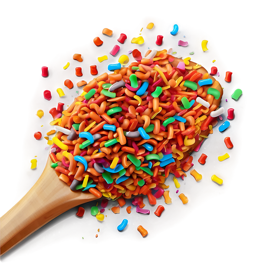 Colorful Sprinkles PNG xdj63 PNG image with a transparent background, free high-resolution download