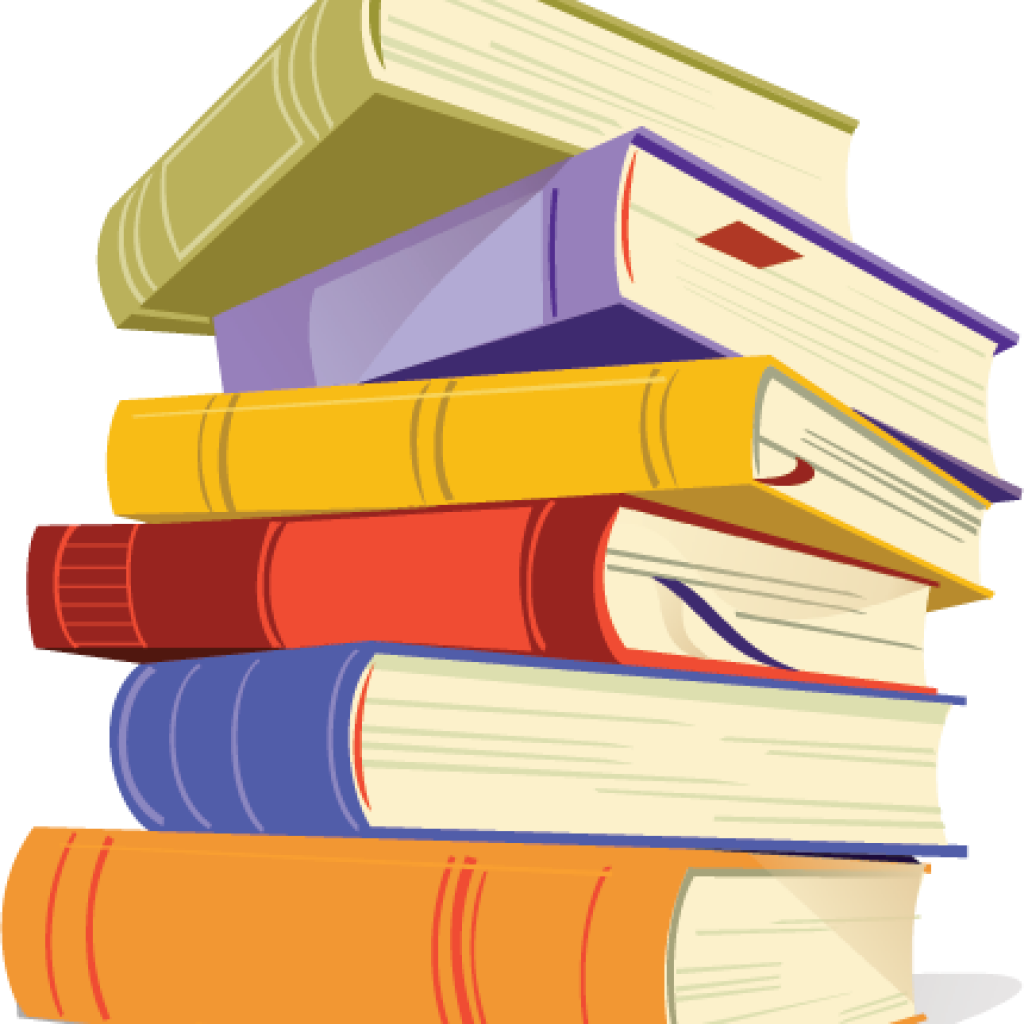Stack Of Books Clipart Png - Vector Book Stack Png, Transparent Png PNG with transparent background