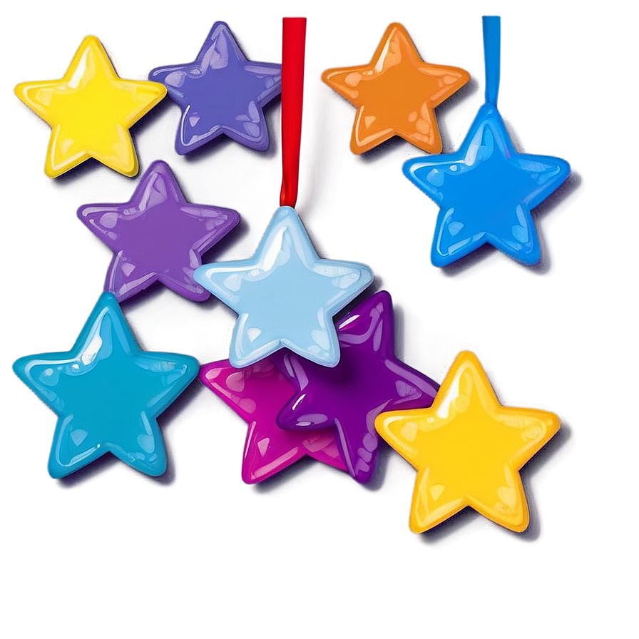 Colorful Star Cute Png 71