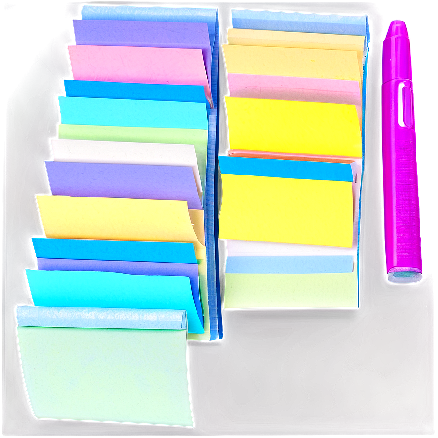 Colorful Sticky Notes PNG nxd PNG image with a transparent background, free high-resolution download