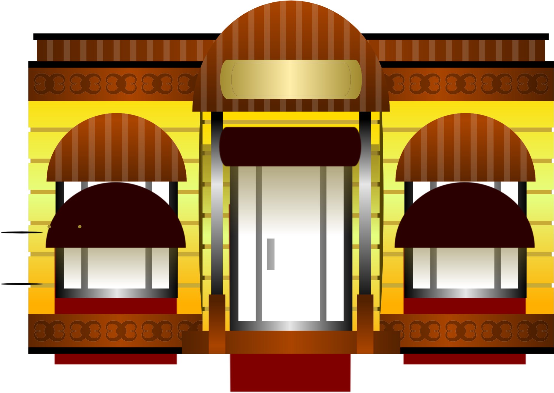 Colorful Storefront Illustration