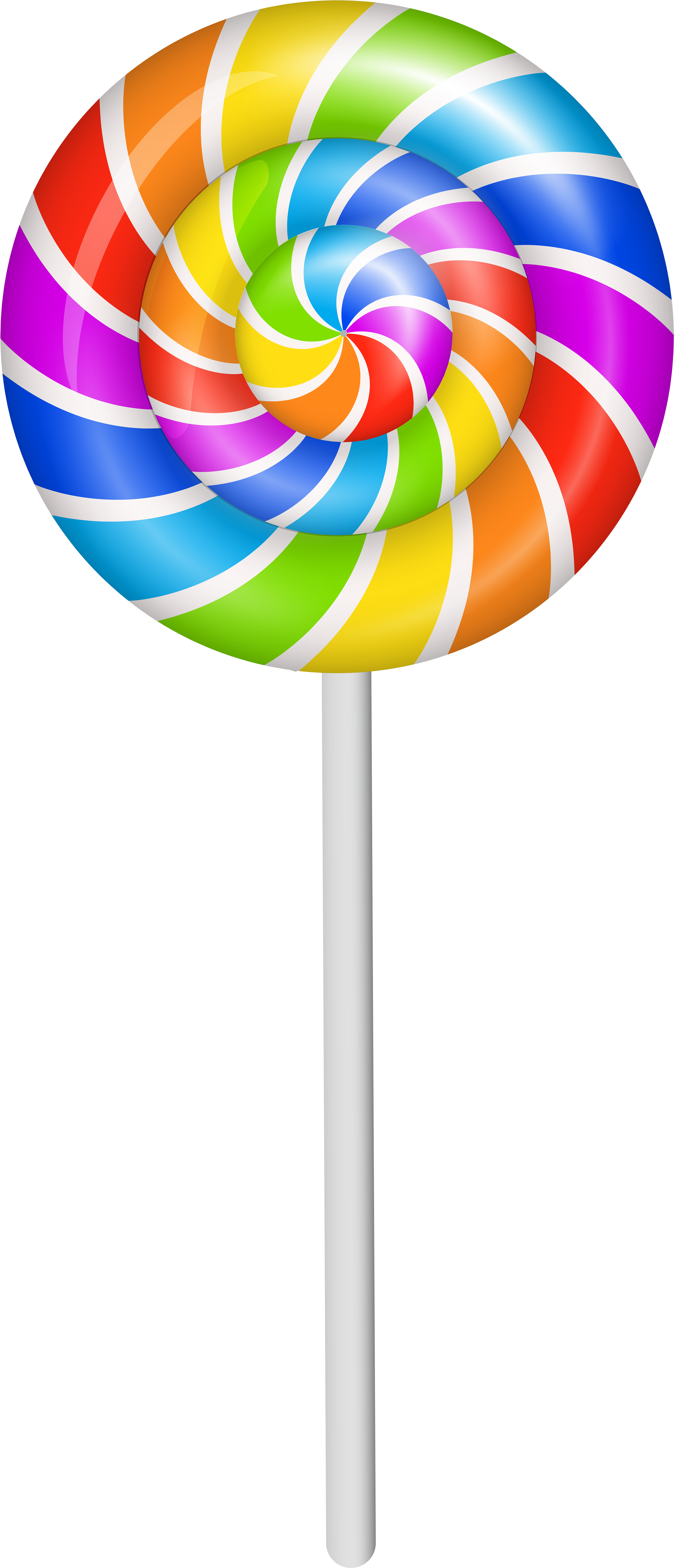 Colorful Swirl Lollipop