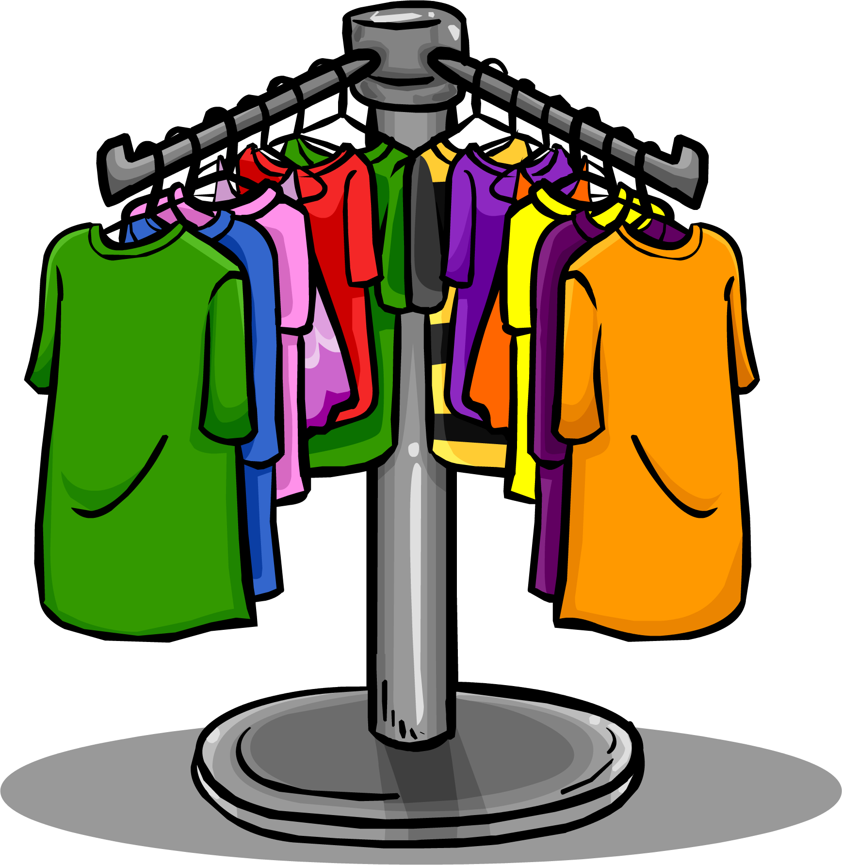 Clip Art Clothing Rack Clip Art, HD Png Download PNG image with a transparent background, free high-resolution download