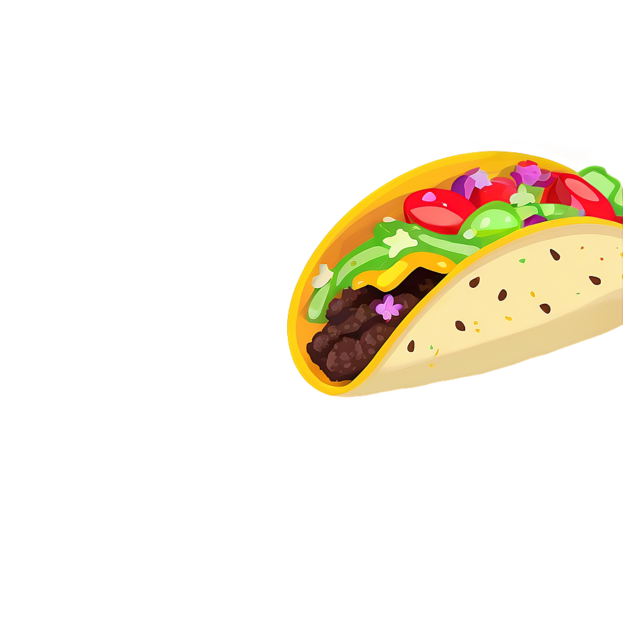 Colorful Taco Clipart Png Rbx36