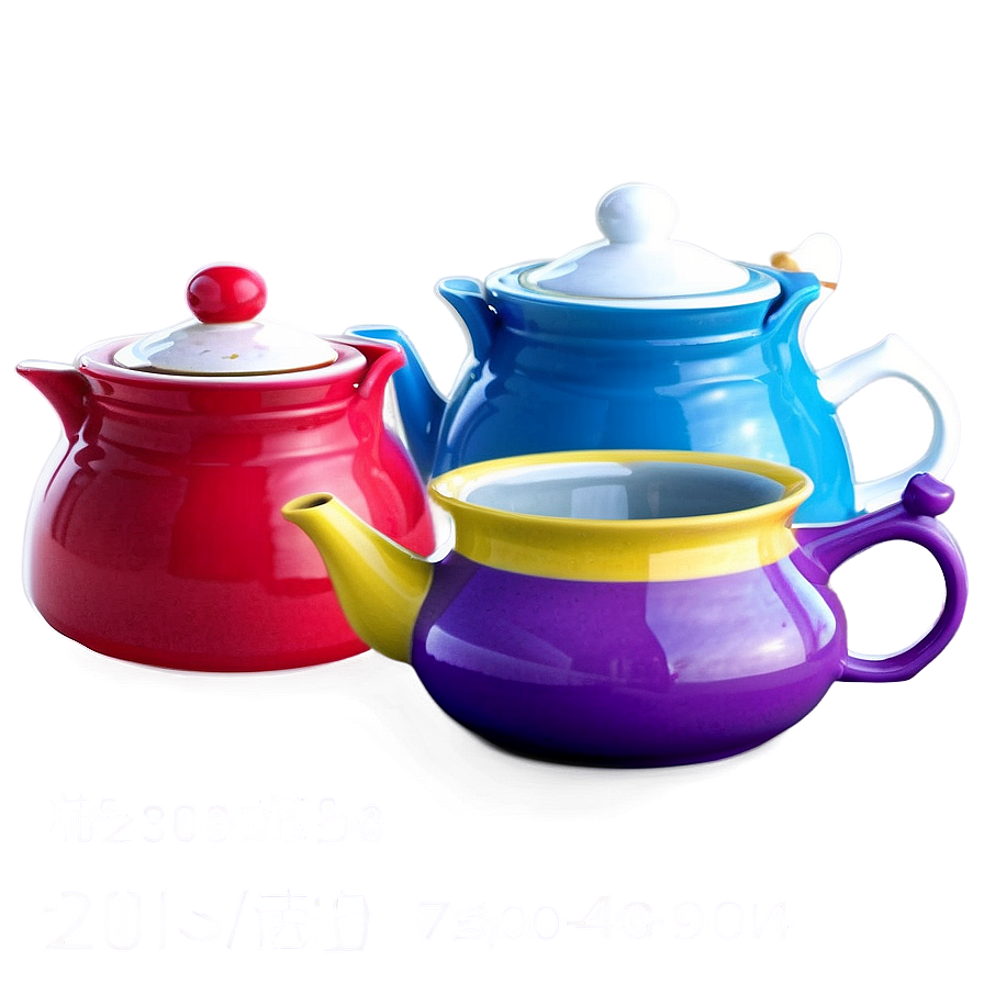 Colorful Teapot Png 56