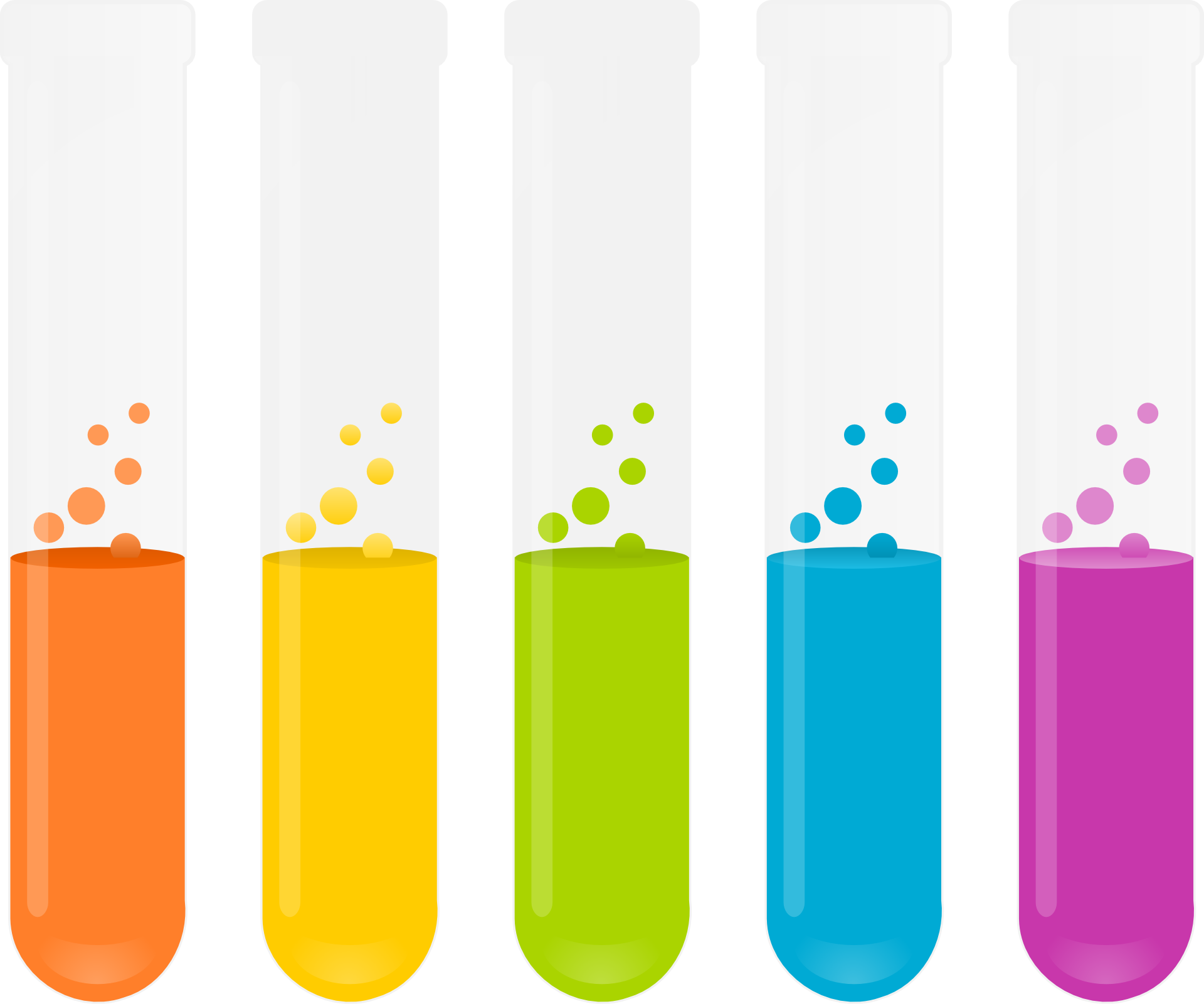 Beakers Png Image - Test Tubes Clipart, Transparent Png PNG with transparent background