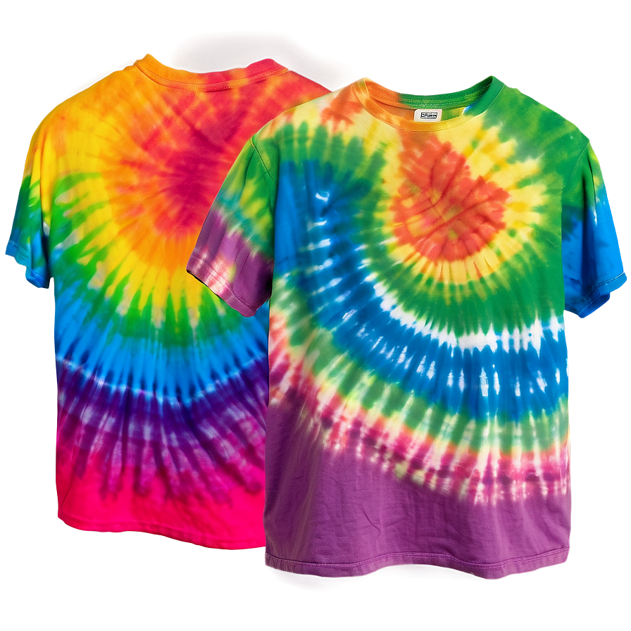 Colorful Tie Dye T-shirt Png 62