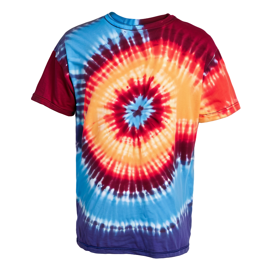 Colorful Tie Dye T-shirt Png Pkp93