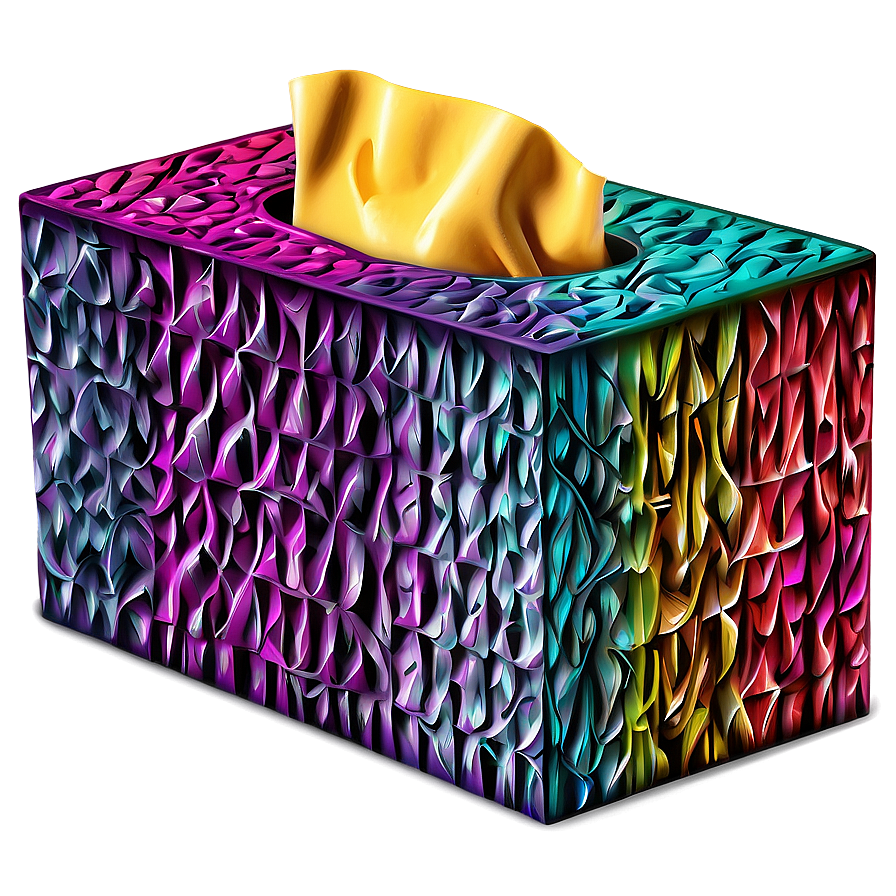 Colorful Tissue Box Png 79