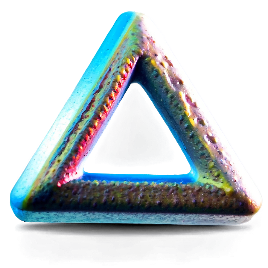 Colorful Triangle Art Png Xsw51