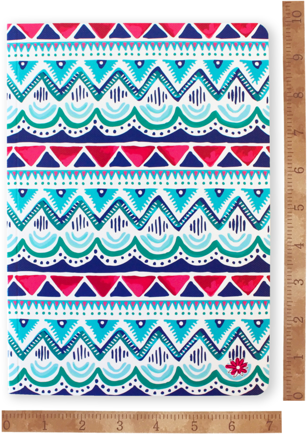 Colorful Tribal Pattern Notebook Cover