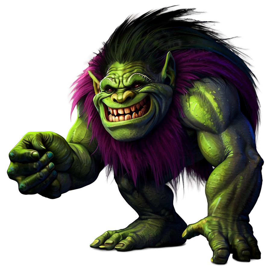 Colorful Troll Art PNG 56 PNG with transparent background