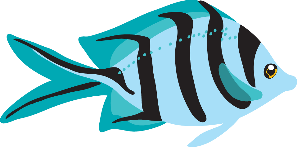 Tropical Fish Clipart Fsh - Tropical Fish Clipart, HD Png Download PNG with transparent background
