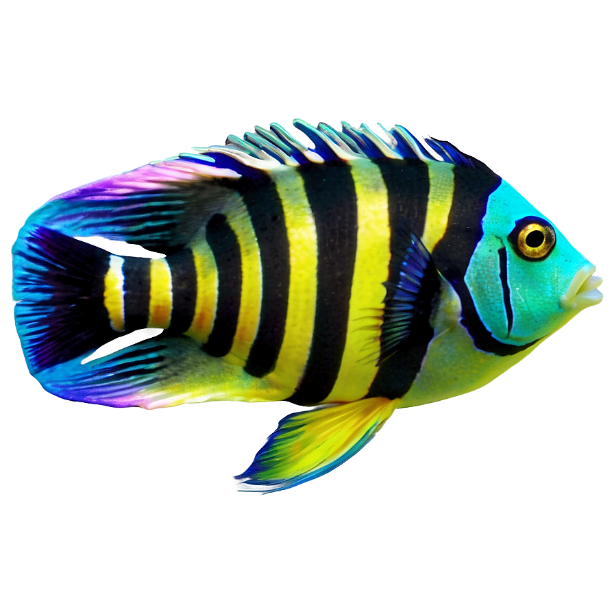 Colorful Tropical Fish Png 06112024