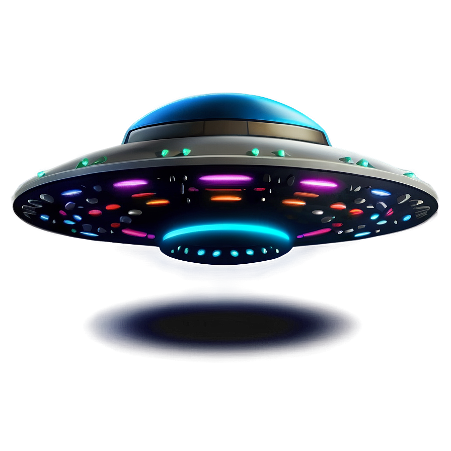 Colorful Ufo Png 8