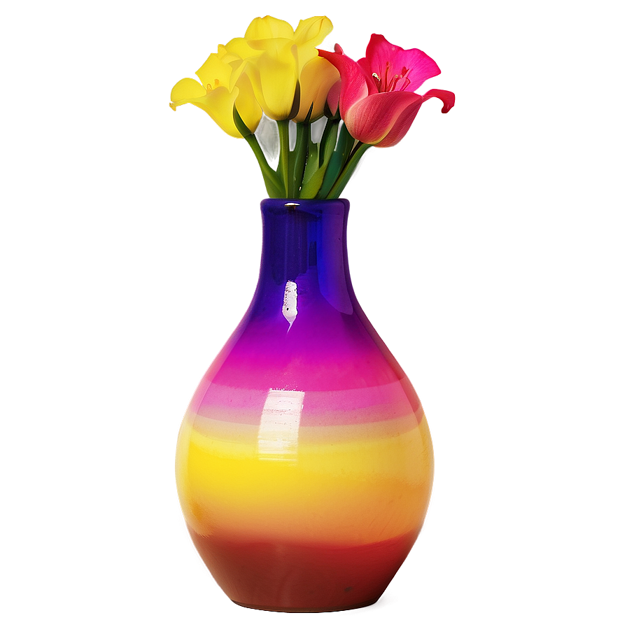 Colorful Vase Png Wqh92