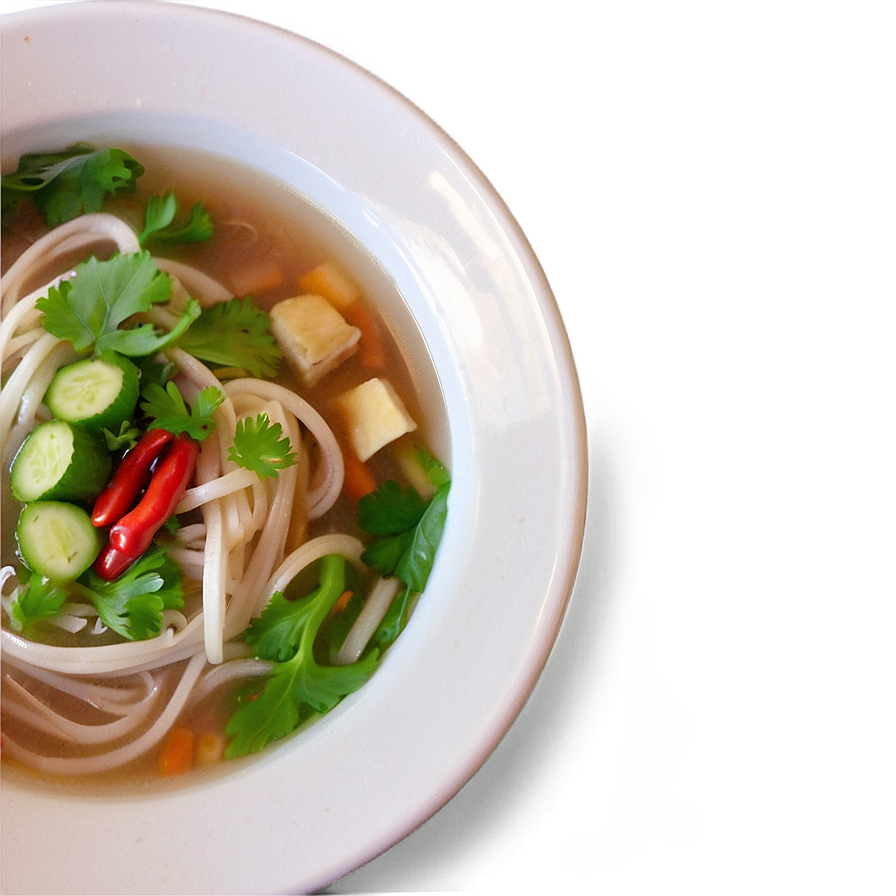 Colorful Vegetable Pho Png 06202024