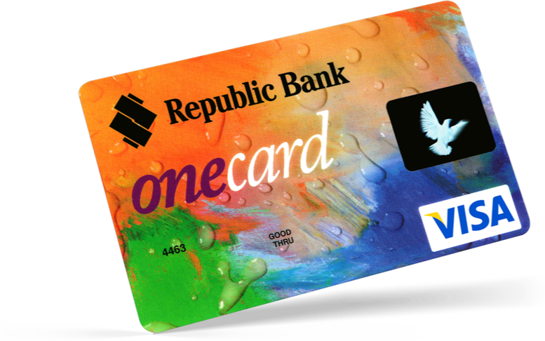 Colorful Visa Debit Card