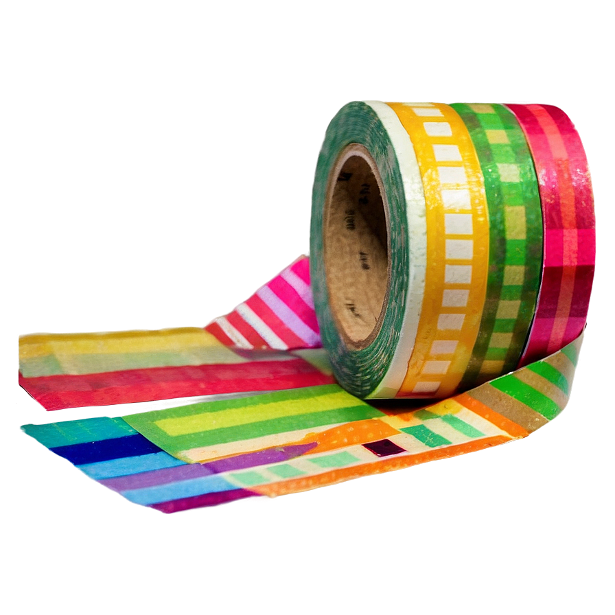 Colorful Washi Tape Png Dbn