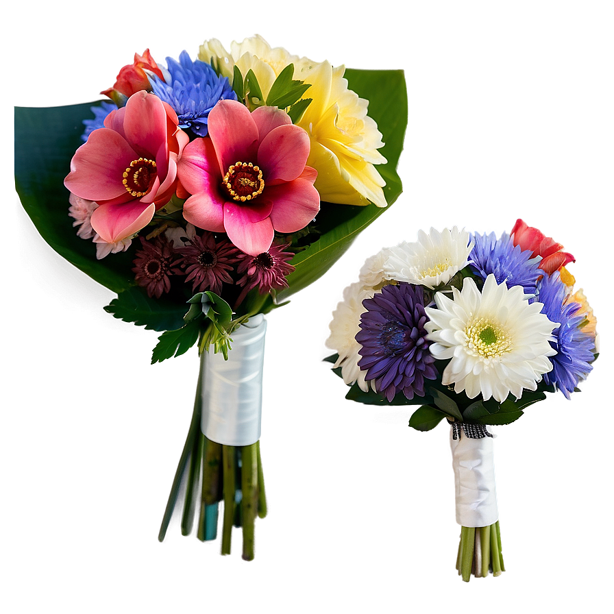 Colorful Wedding Bouquet Options Png 66