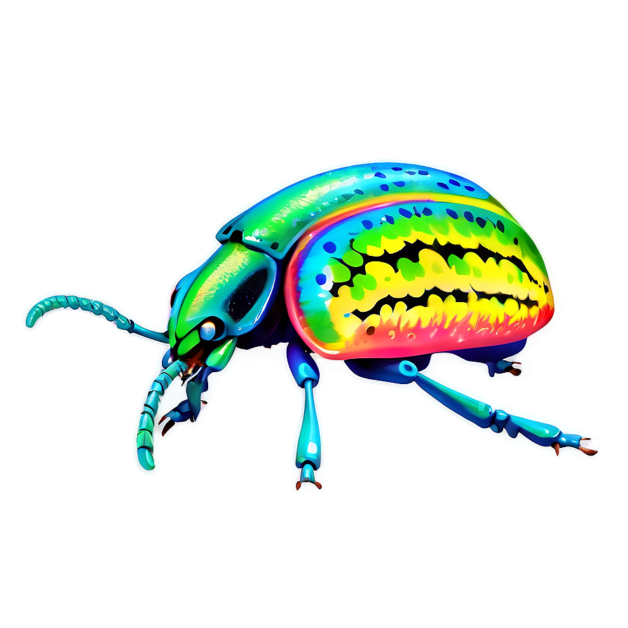 Colorful Weevil Creature Png Ntk66