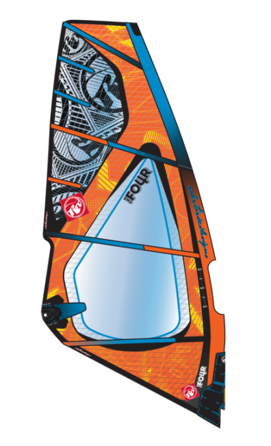 Colorful Windsurfing Sail Design PNG image with a transparent background, free high-resolution download