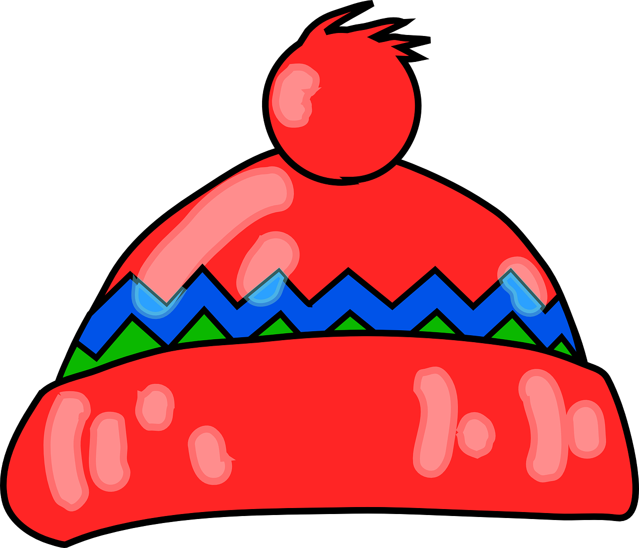 Winter Hat Svg Clip Arts - Winter Hat Clipart, HD Png Download PNG with transparent background