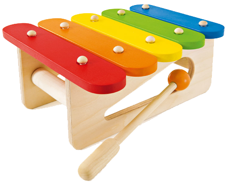 Colorful Wooden Xylophone Toy