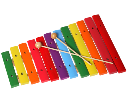 Colorful_ Xylophone_with_ Mallets