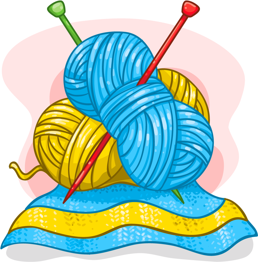 Png Transparent Images Pluspng - Transparent Background Knitting Clipart, Png Download PNG with transparent background