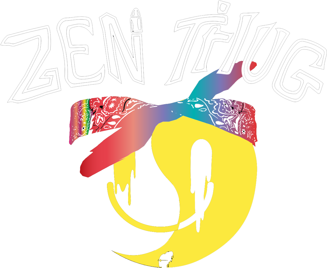 The Zen Thug - Graphic Design, HD Png Download PNG with transparent background