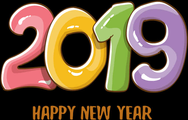 Happy New Years Poster 2019, HD Png Download PNG with transparent background